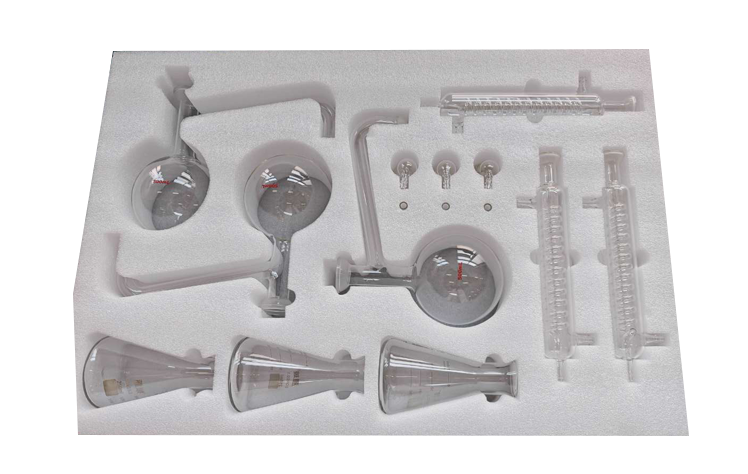 3工位蒸馏仪玻璃仪器套装 YT-**TZ3